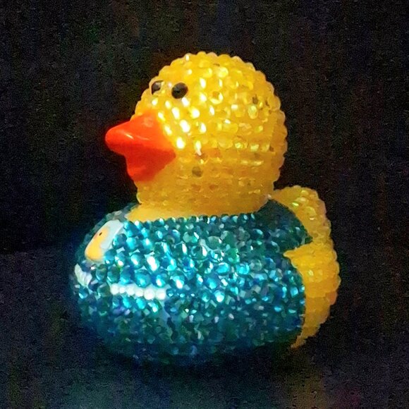 Medical Rubber Duck in Scrubs, Bling Duck, Bedazzled Medical, Cute, Fun Gift - Picture 5 of 8